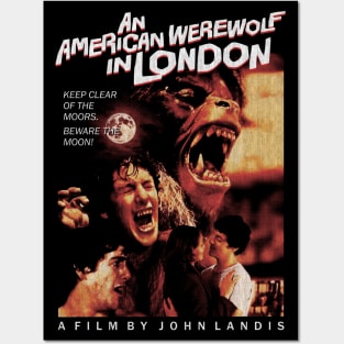 An American Werewolf in London, john landis, horror Posters and Art